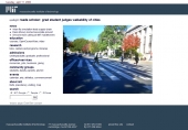roads scholar: grad student judges walkability of cities
